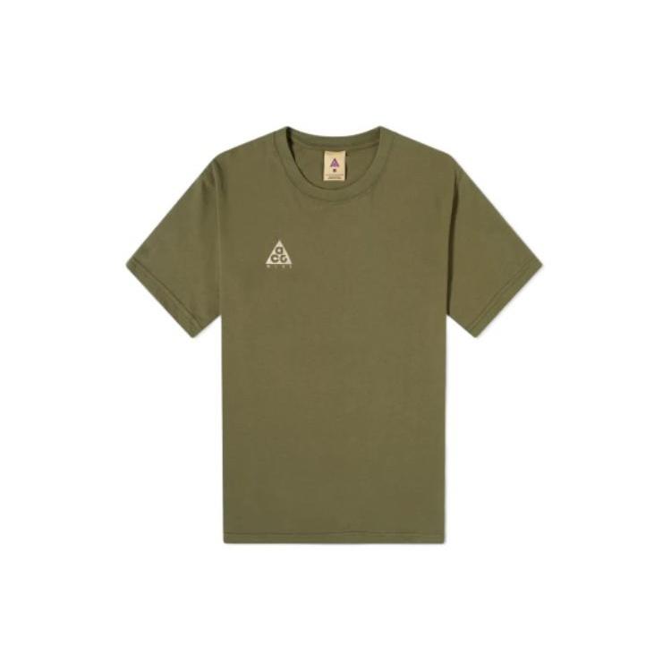 Nike ACG Logo T-Shirt Cargo  Khaki  Men s BQ7343-325 XS