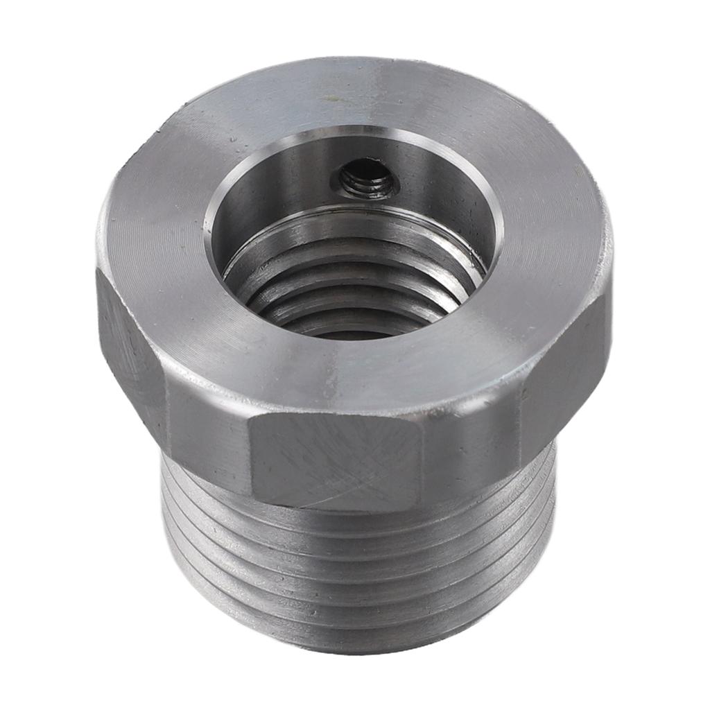 Stainless Steel For Wood Lathe Adapter Converts 1 x 8 TPI to 1 1/2 x 8 TPI Essential Tool for For Wood Turning Chucks