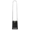 Loewe Anagram Pebble Logo Minimalist Fashion Raffia Crossbody Bag Men Bags Black C756PHPX05-1100