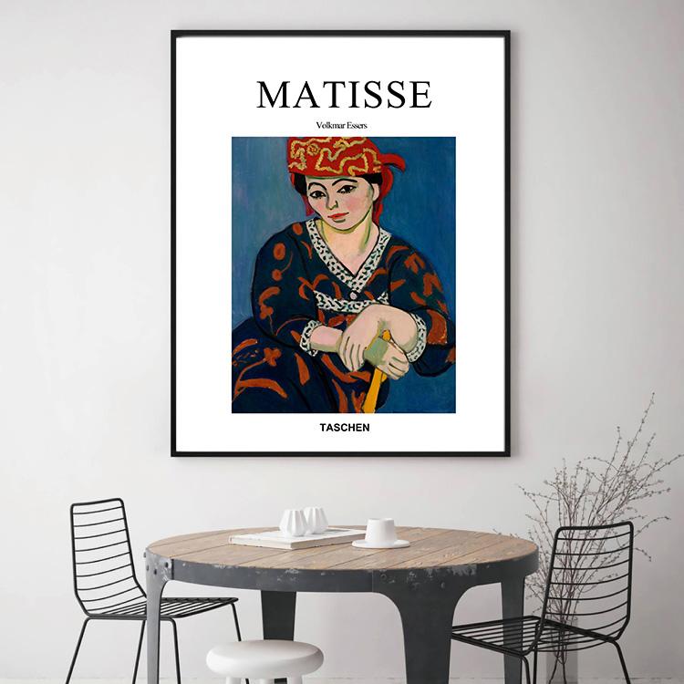 Abstract Matisse Line Art Poster World Famous Painting Vintage Wall Pictures Prints for Living Room Bedroom Nordic Home Decor