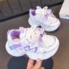 Cute Sneakers for girls2026New Spring/Summer Mesh Pearl Chinese Style Bowknot Dad Shoes Running Shoes