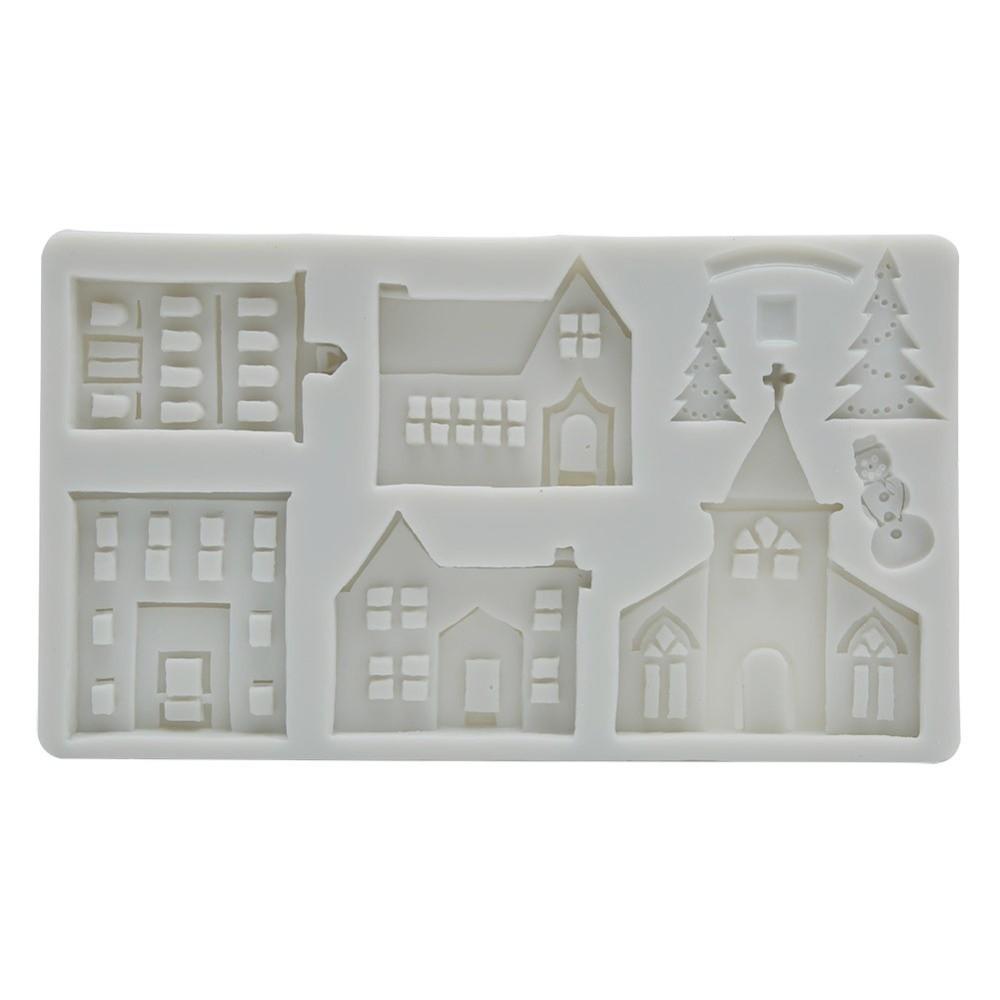 Multiple Cavity Design Silicone Mold Food Grade Silicone Cake Decor Mold Holiday Baking