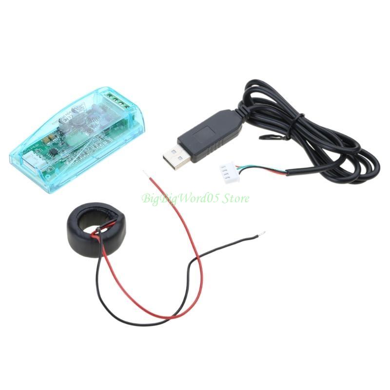 24TE PZEM-004T Communication Module with Housing PC TTL Modbus-RTU AC Single Phase