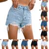 Ladies' Casual  Versatile Fashionable Denim Shorts