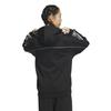 Adidas KNV55 Fleece Hoodie Black Size Women's Women's Loose-Fit Full-Zip Sweatshirt, (IT6099), J/M