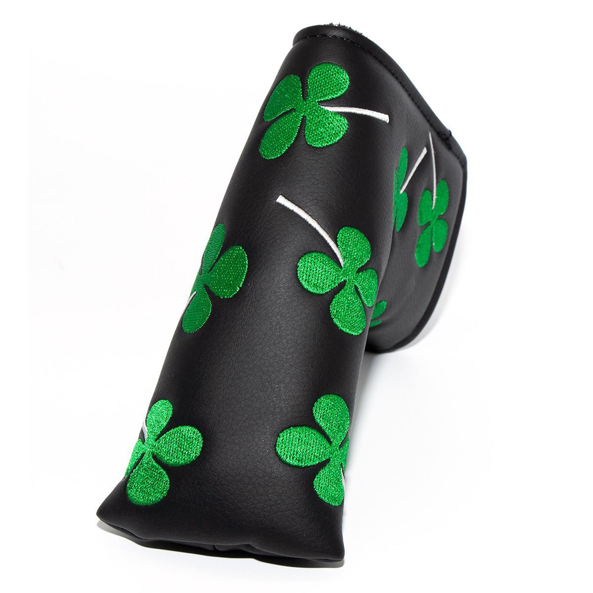 

Four-Leaf Clover Embroidered Velcro Putter Cover - Golf Accessories In Stock
