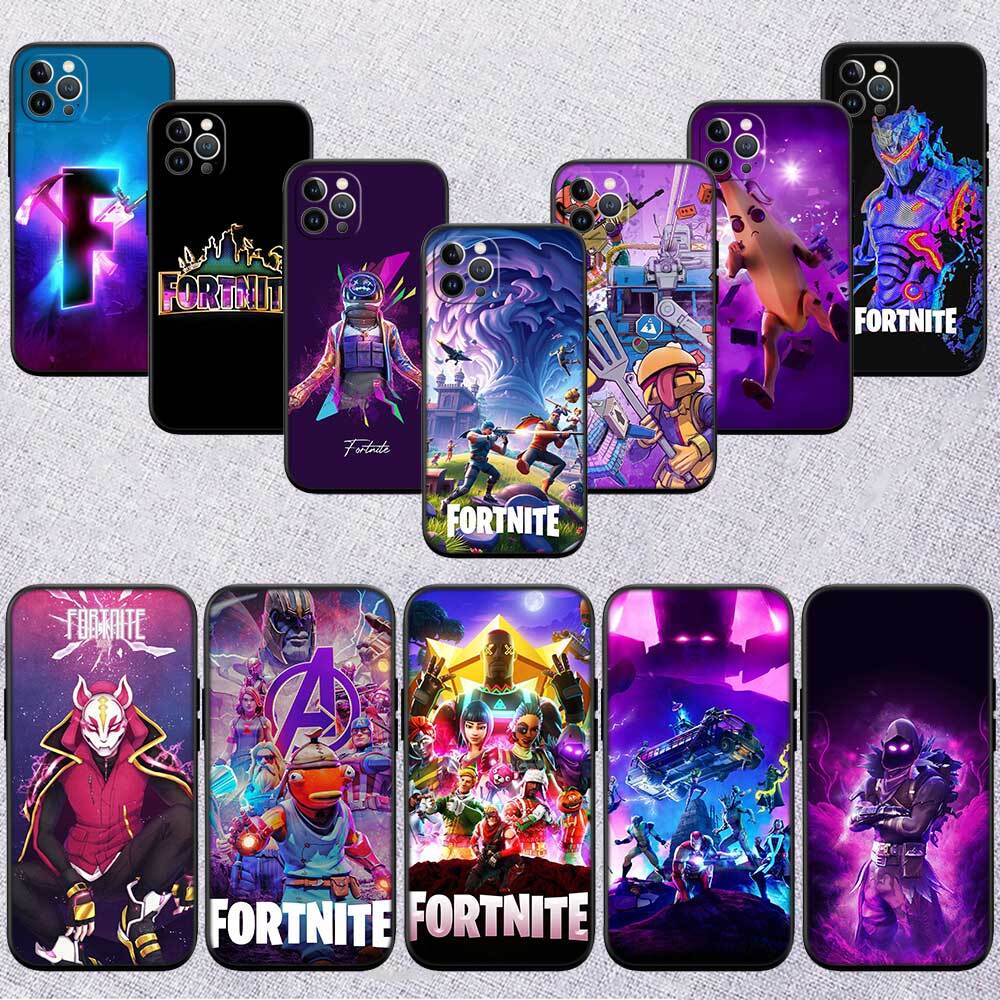 Game Fortnite Shockproof Phone Case for iPhone 6 6s 7 8 11 12 13 14 15 16 17 16E XS Pro Max XR X SE Air
