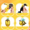 Entzückendes Bienen-Ballon-Set für Partydekorationen, Hochzeitsveranstaltungen, Aluminiumfolien-Ballons mit Tiermotiv, Ideal für festliche Anlässe