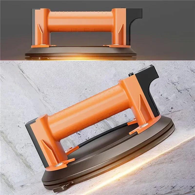 LED Intelligent Display 8inch Electric Vacuum Suction Cup 200KG Load Vacuum Air Pump Granite Tile Glass Manual Lifter Tools