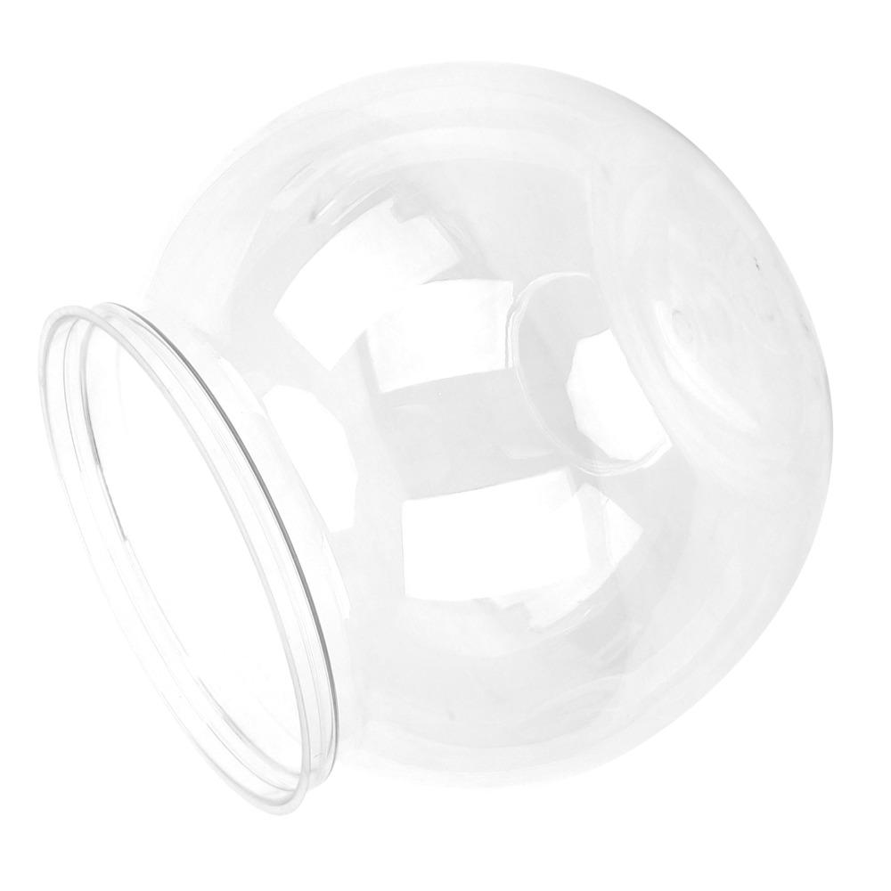 Impact Resistant Mini Fish Tank Round Heavy Duty Transparent Fish Tank Plastic Transparent Betta Fish Bowl Decorations