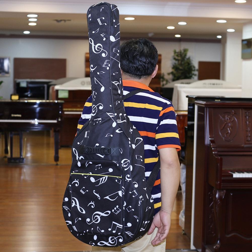 39   40   41inch Acoustic Guitar Soft Case Backpack Oxford Double Straps Bag