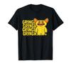 Fuggler Grin Grin Yellow Snuggler Monster Text Halloween T-Shirt