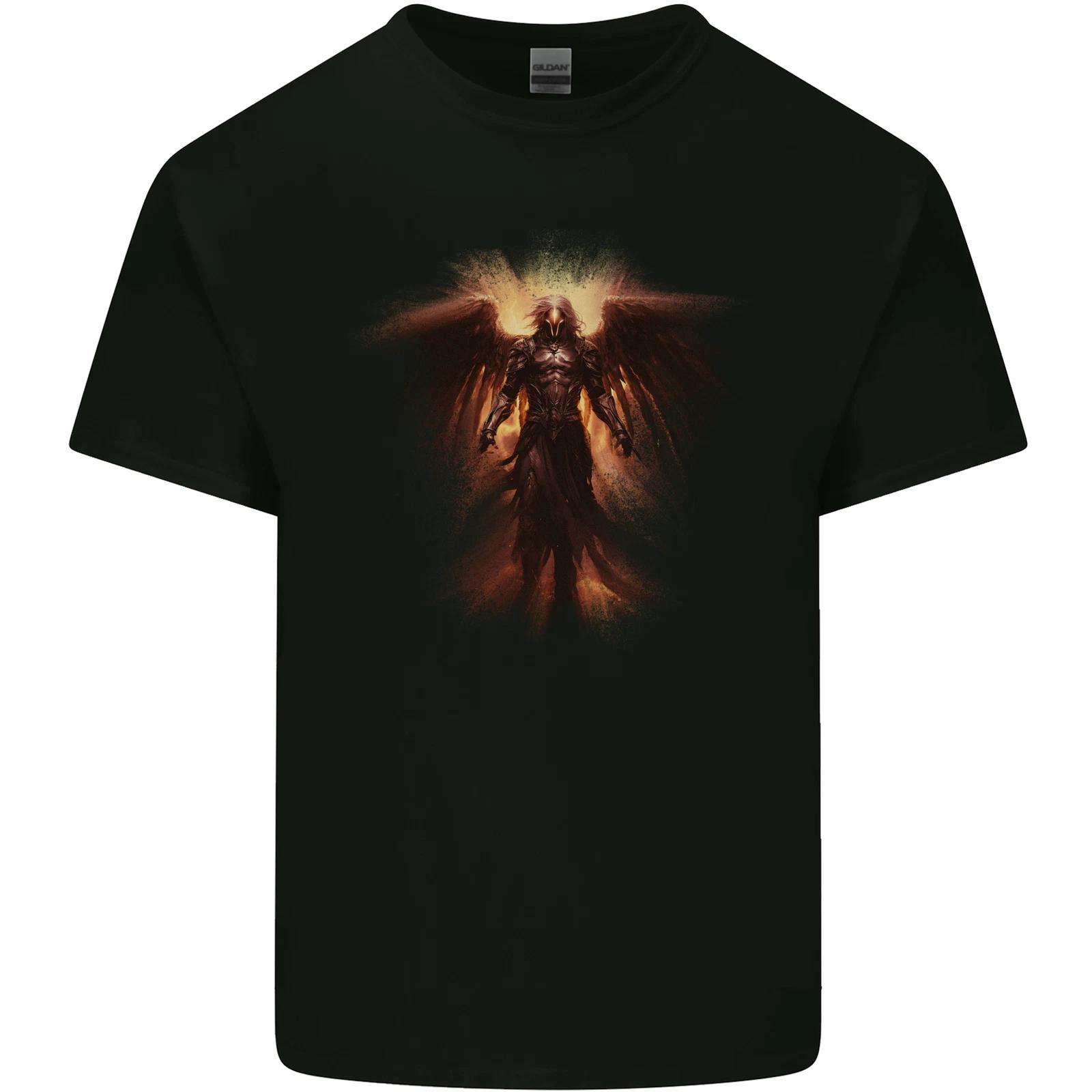 Angel of Death Fantasy Grim Reaper Kids T-Shirt Childrens M