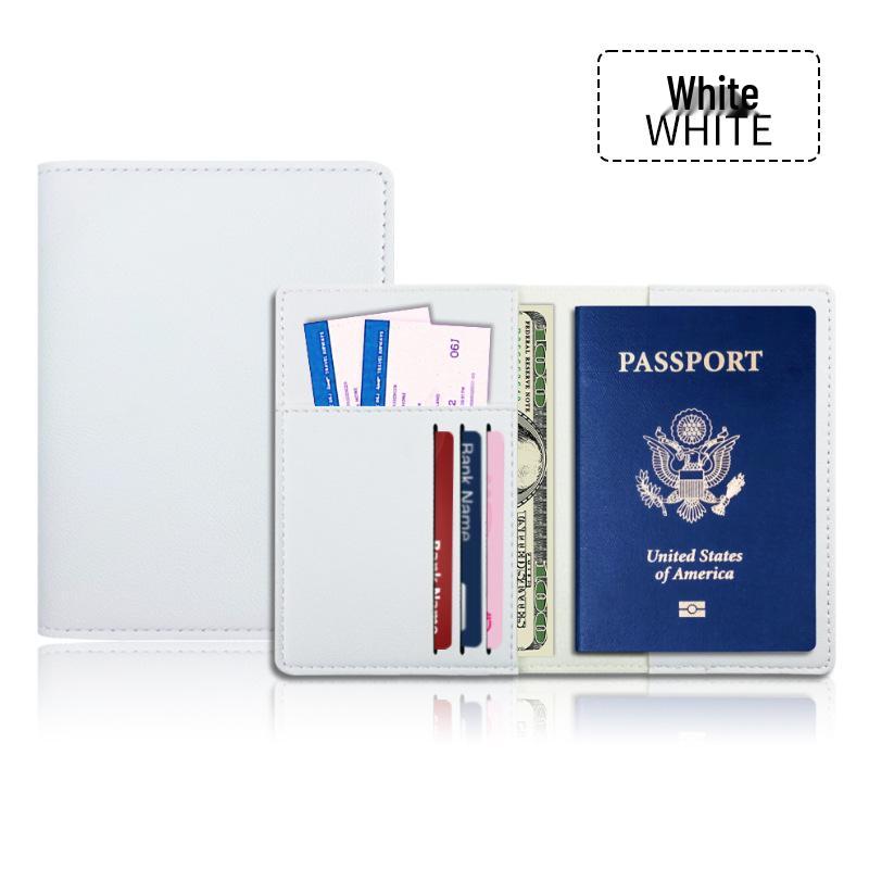 Customizable PU Leather Passport Holder Set with Multi-card Slots and Durable Protection