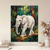 DIY Pearl Art Painting Majestic Elephant Handmade Craft Modern Wall Decor Leisure Relax Activity Nice Gift for Novice Art Practitioners Home