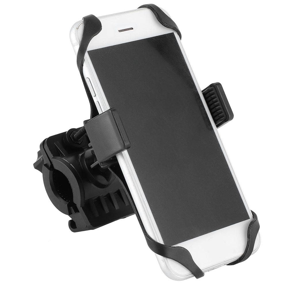 Universal Black Bicycle Motorcycle Mobile Phone Rack 360 Degrees Rotation Phone Holder