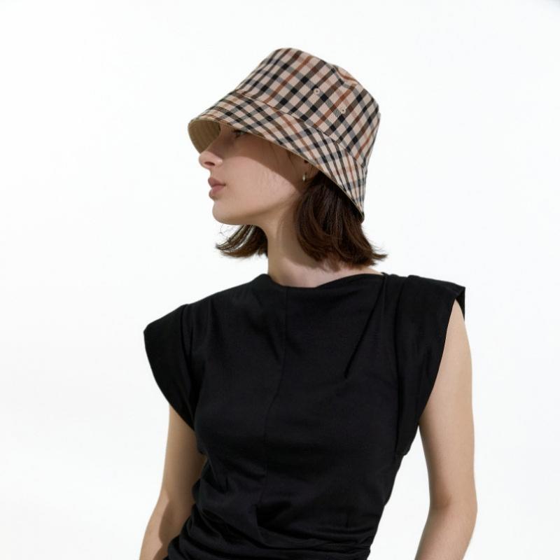 Daks Reversible Beige Bucket Hat Dbhe5el03w2