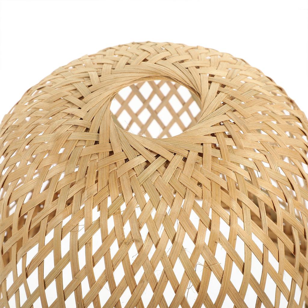 Bamboo Hanging Lamp Shade Pendant Ceiling Light Rattan Wicker Lampshade For Home Dining Japanese Restaurant Decoration