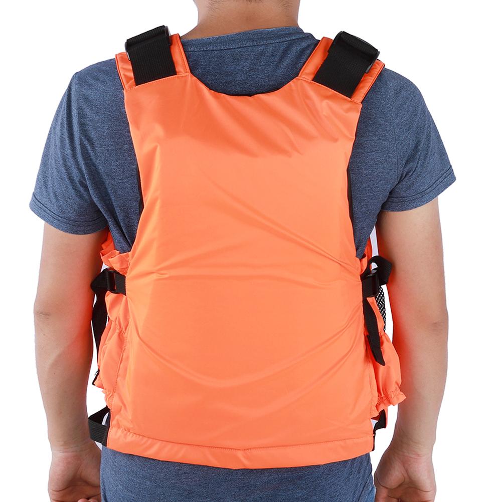 Professional Outdoor Adult Life Jacket Vest Oblique Zipper Safety Protective Wear for Swimming Snorkeling Sailing