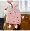 Biscuit Backpack Female Japanese Ins Wind Soft Cute Cartoon Cute Canvas Backpack Girl Student School Bag