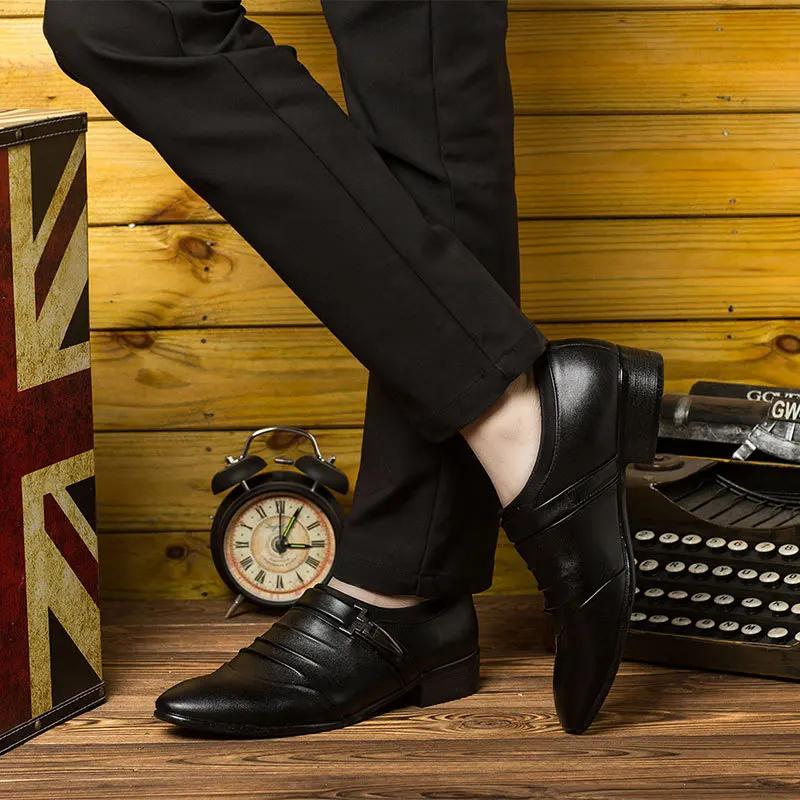 Stylish and Elegant Oxford Shoes Men Shoes Large Size Men Dress Shoes Leather Men Dress Loafers Men Slip On Men Shoes