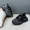 Men's shoes high-end autumn and winter platform rebound dad shoes muffin shoes young and comfortable casual sports shoes