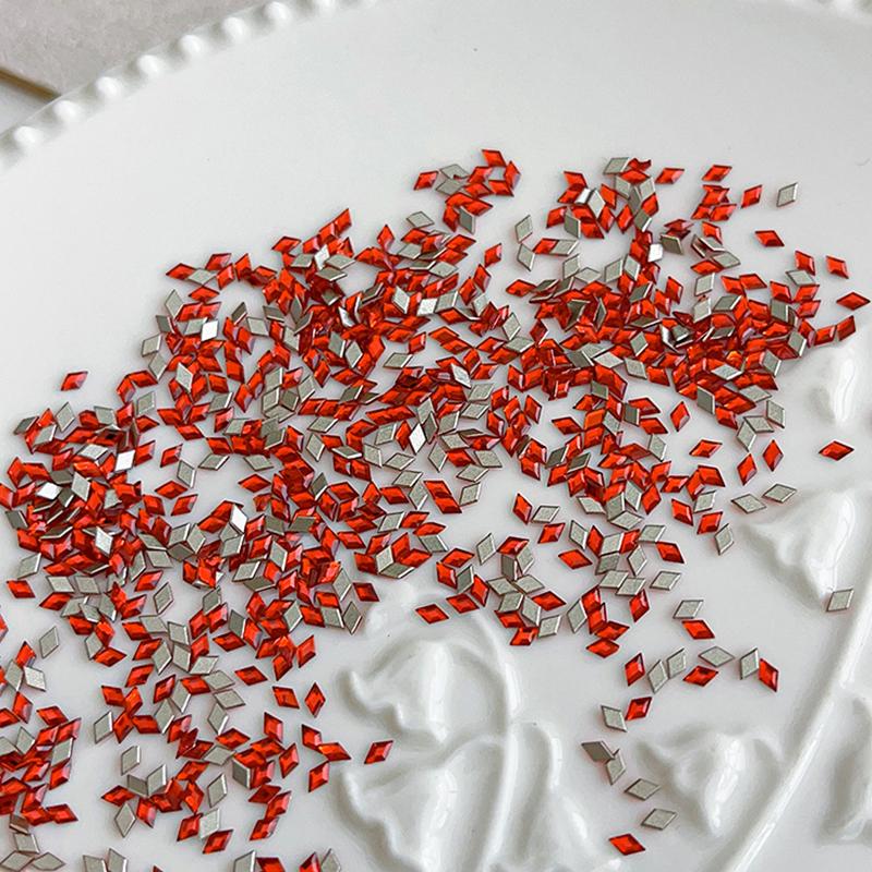 50Pcs Mini Marquise Nail Art Zircon Rhinestone Crystal Diamond Accessories For Nails Decoration Manicure Decor