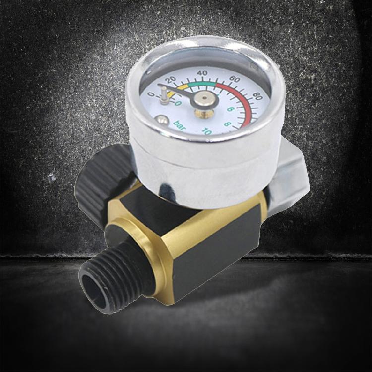 Air Filter Pressure Regulator Gauge Oil Water Separator Pneumatic Tool Adapter