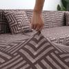 Bankhoes All-Inclusive Antislip Stretch Bankhoes Echt Leer Vintage Bankhoes Volledig Bedekkend Stof Ambacht Combinatie Bankkussen