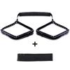 Sex Bondage Restraint Kits Leather Leg Straps Wrist Thigh with Blindfold Eye Mask Adult Sex Toys For Couples SM Bondage