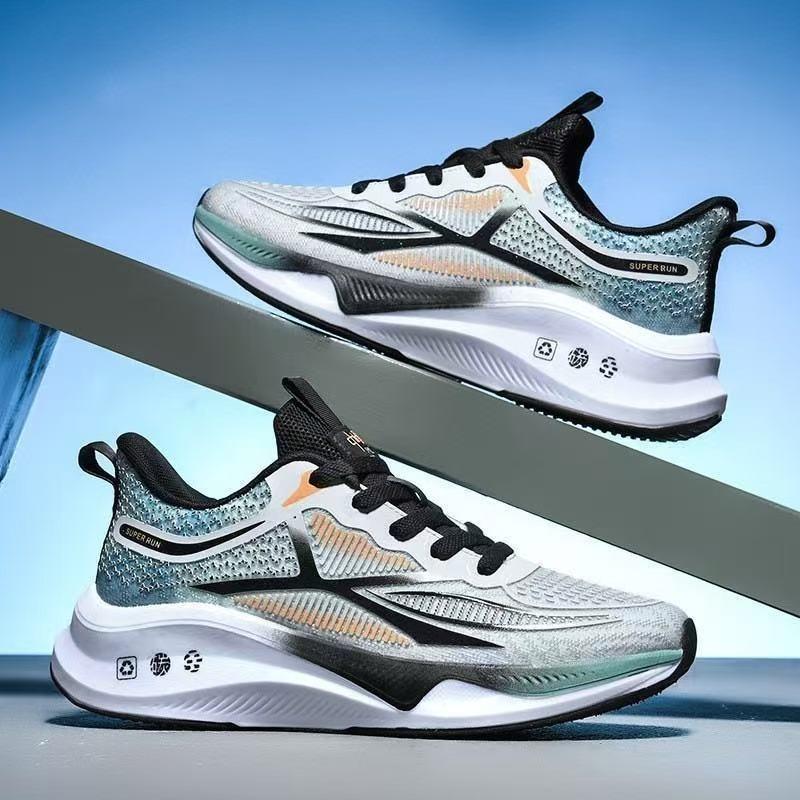 Fashion 2025 Summer New Couple Running Shoe Fashion Anti Slip Mesh Breathability Lady Men Athletic Shoe Fitness Rebound Buffer Sneakers