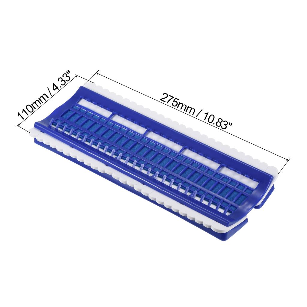 1 Pack Embroidery Floss Organizer, Plastic Needles Thread Organizers Shelf w 4 Pack Paper Card for Cross Embroidery Kit Tools