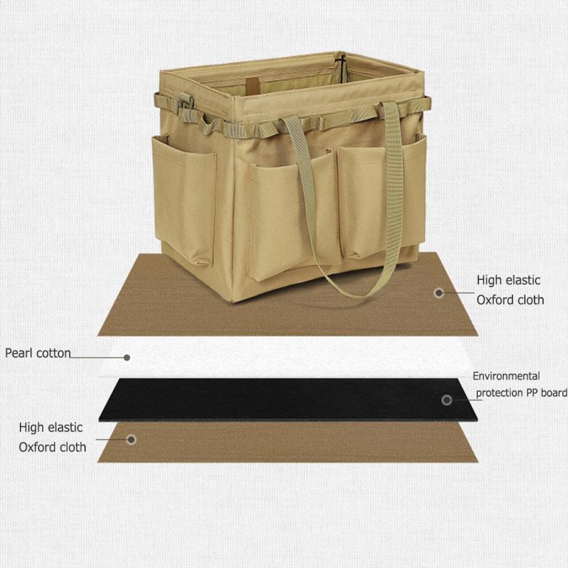 Outdoor Camping Tragen Tasche Große-kapazität Oxford Tuch Zelt Peg Nägel Toolkit Lagerung Tasche Picknick