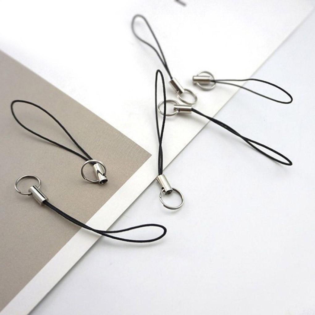 10pcs Anti-Lost Mobile Phone Lanyard Cords DIY Smartphone Ring Bracket Rope Strings for Wrist Strap Bag Accessories