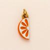 Stainless Steel Niche Fresh Fruit Pendant Accessories, Papaya and Mango Handmade DIY Accessories