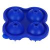 4 Hole Ice Cubes Mold Silicone Ice Ball Maker Mould Tray for Home Kitchen Supplies