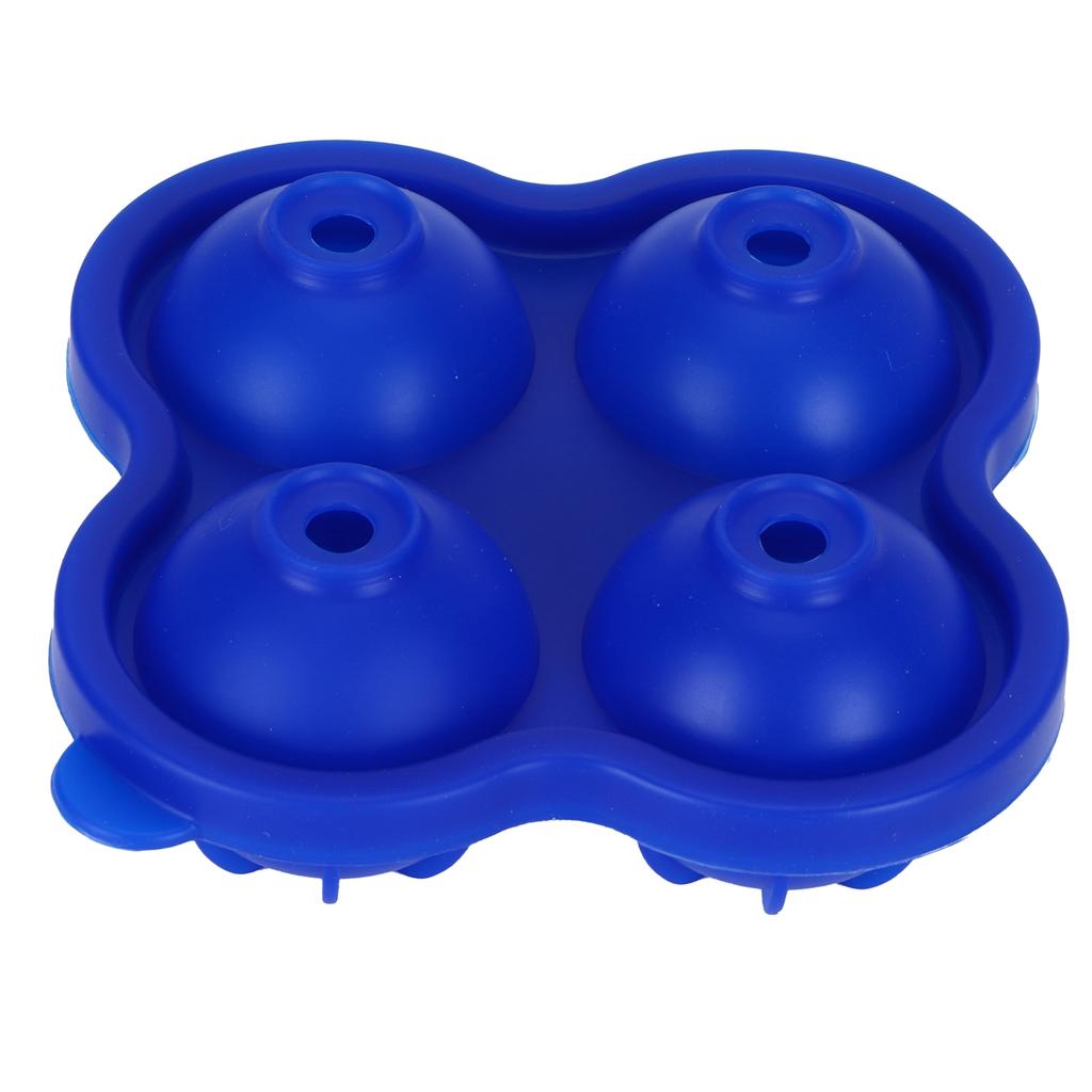 4 Hole Ice Cubes Mold Silicone Ice Ball Maker Mould Tray for Home Kitchen Supplies