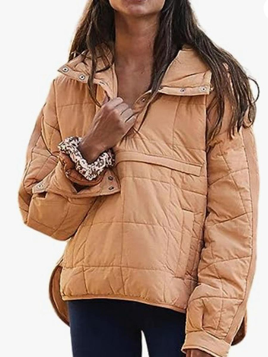 

Available Women s Long-Sleeve Hooded Cardigan - 2026 New Cotton Warm Coat, Bestselling Cross-Border Fashion. XXL абрикосовий