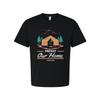 Unisex Outdoor Camping Telt Grafisk T-shirt