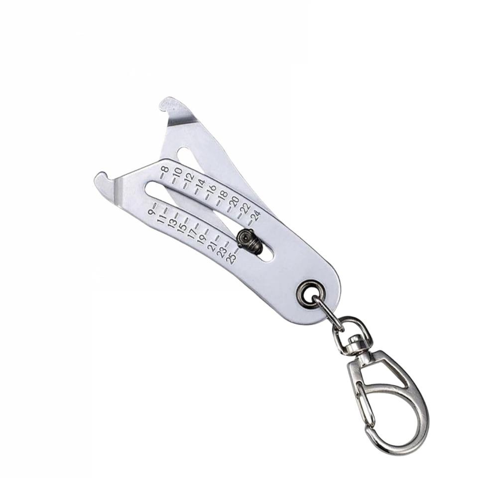 

Precise Thread Size Checker Keychain Thread Sizes Verification Tool for Fast Precises Measurement