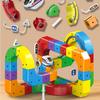 Set Treno Magico con Binari Giocattolo Puzzle Interattivo Genitore-Figlio Giocattolo per Bambini Non Radiocomandato Treno su Binari Regalo di Natale