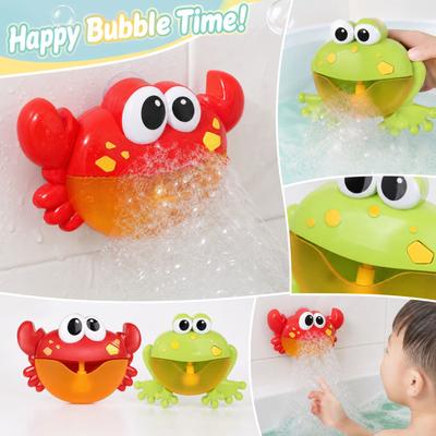 Kids Bath Machine - Crab and Design for Toddlers, Toy for Boys Girls