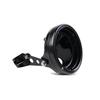 7" Universal Motorcycle LED Headlight Housing + Fork Mounts 35-43mm Black