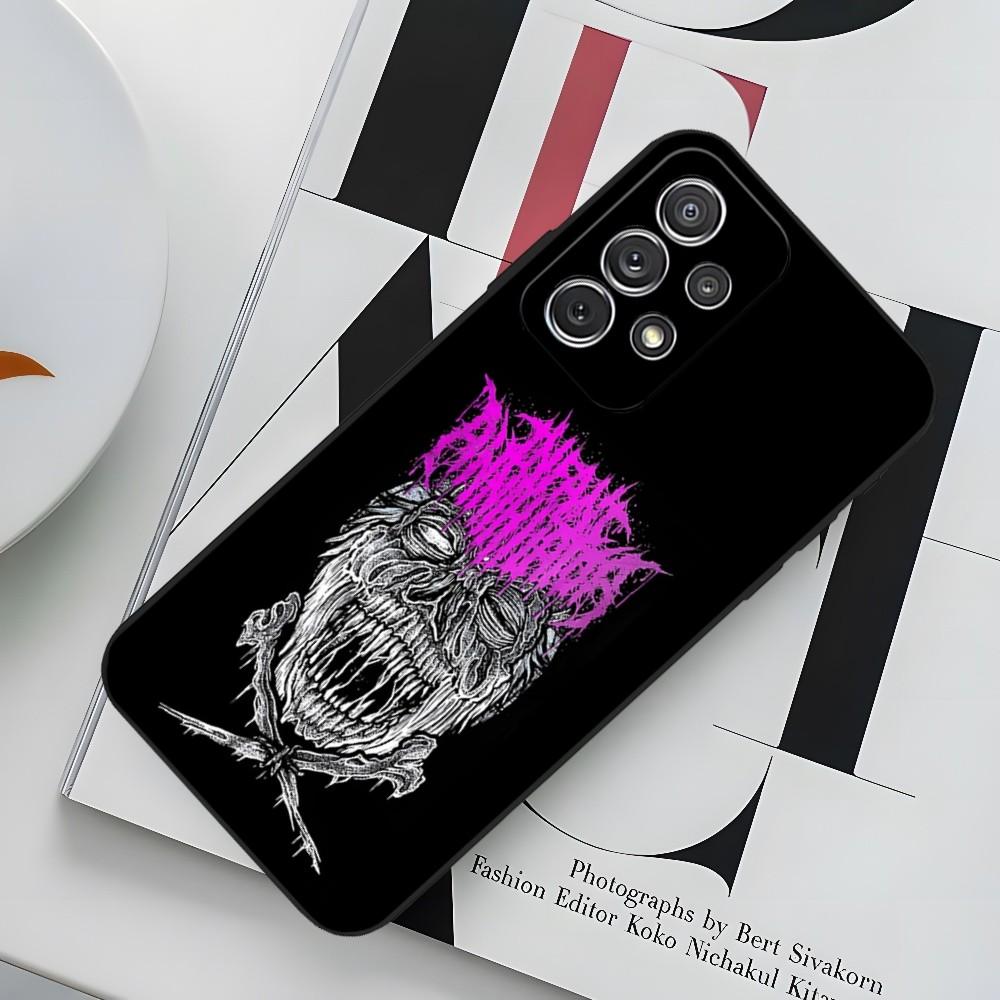 Infant Annihilator Cheeky Deathcore Phone Case for Sumsung Galaxy S24 S23 S22 S21 S20 A24 A34 N20 M54 A54 A53 Fe Plus Ultra Blac