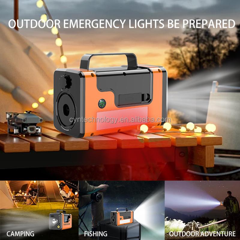 8-in-1 Emergency Car Jump Starter 6000A Built-in Air Compressor/Vacuum Cleaner/Blower/Strobe Warning Light/Digital Display