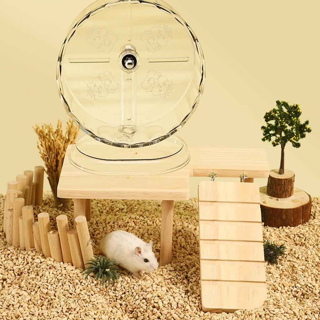 Super leises Hamsterrad Leises Hamster Lauf-Trainingsrad Hamster Zubehör Hamster Laufspielzeug für Igel
