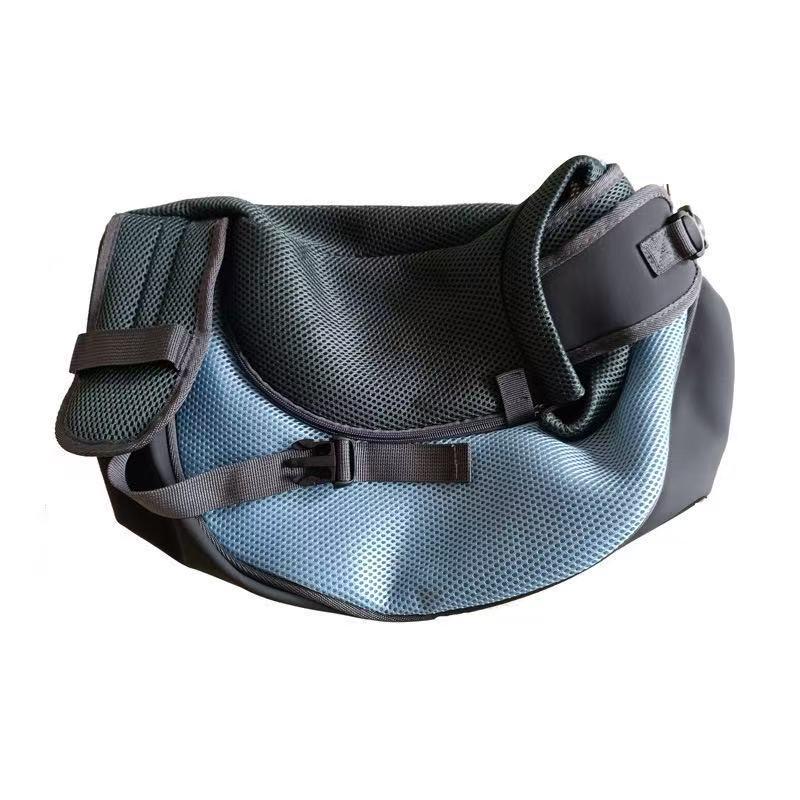 

Breathable Mesh Cat & Dog Portable Crossbody Shoulder Bag Backpack Small 31x24x22 cm