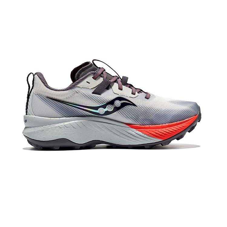 SAUCONY Endorphin Edge Racing Trail Running Shoes Women Sneaker Gray Red S10773-125