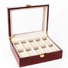 WellZone Style Chinois Bois 2/3/5/6/10/12 Positions Luxe Boîte à Montres Organiseurs Coffret Support Bois Boîtes Cadeau de Fête