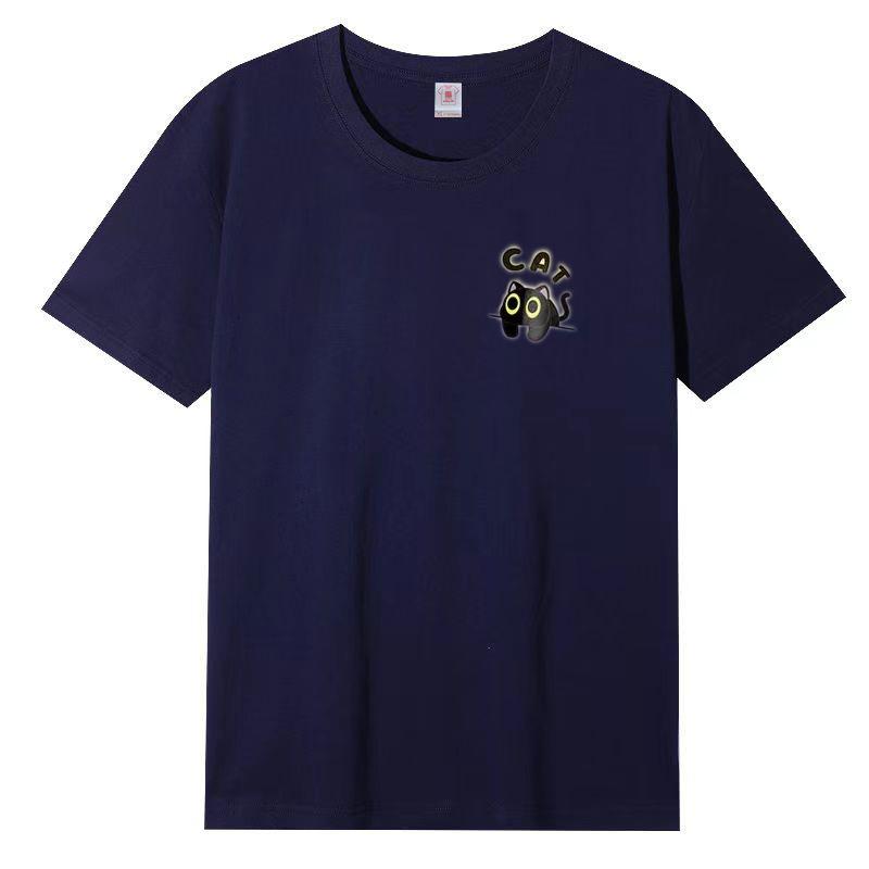 2025 Women's Cotton Casual Breathable T-shirt Summer New Short-sleeved White Fashion Women Tops